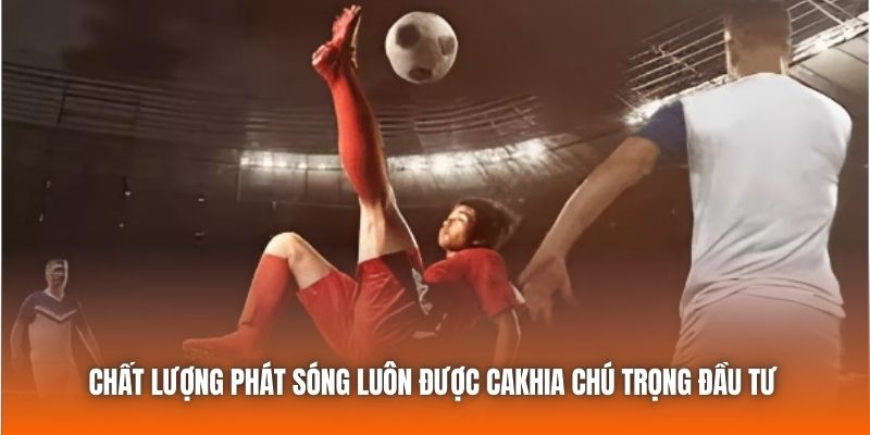 Chất lượng phát sóng luôn được Cakhia chú trọng đầu tư